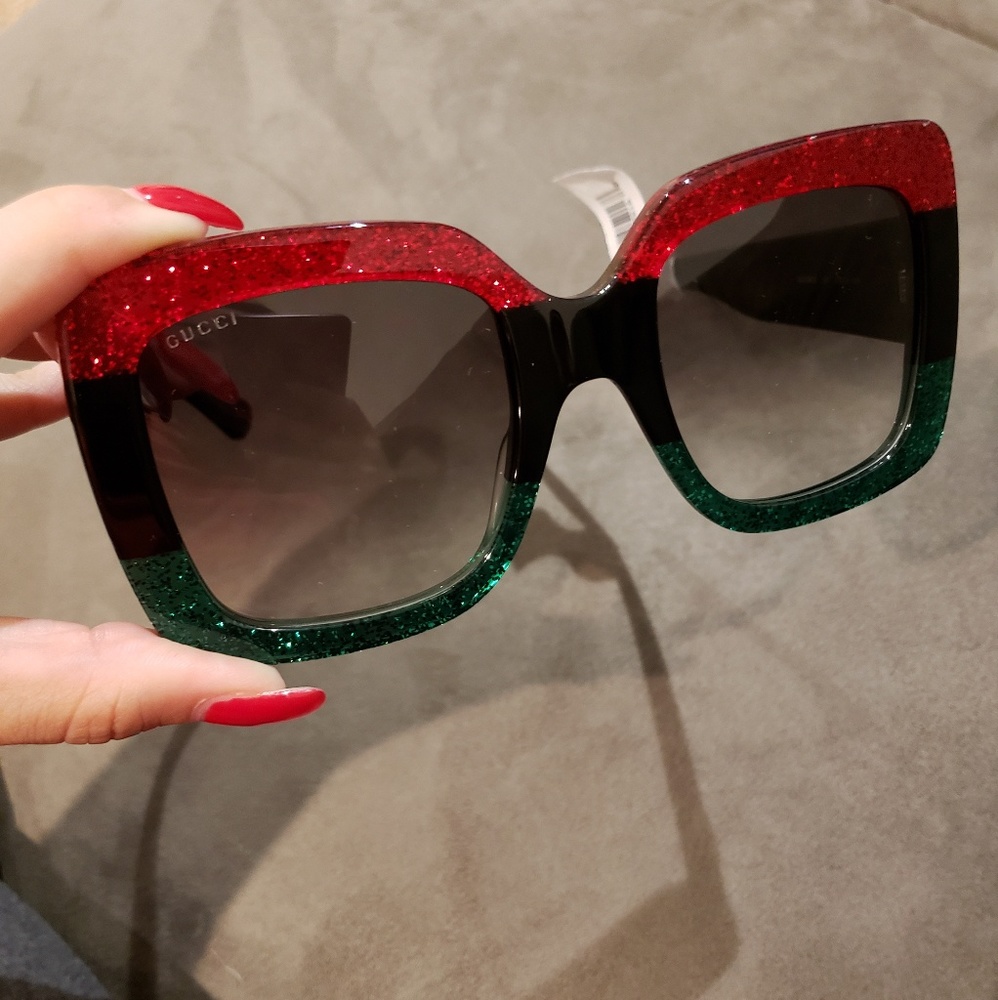 Square Frame Gucci Sunglasses